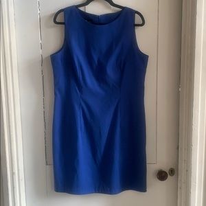 Blue cocktail dress